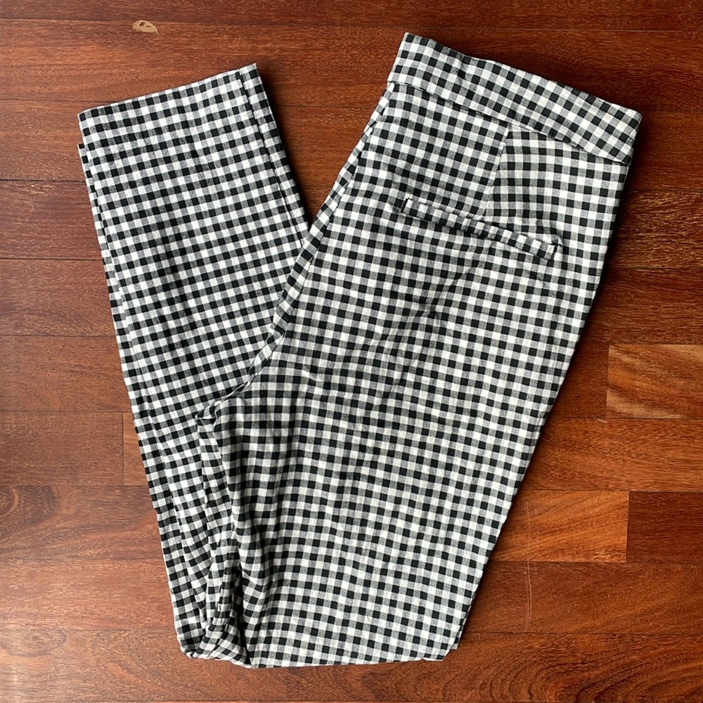 Zara black and white pants